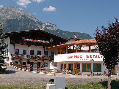 Rezeptionsgebäude Camping Inntal
