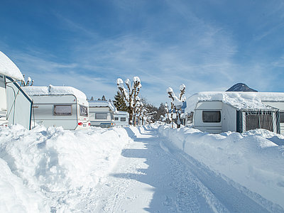 Wintercamping - Camping Inntal
